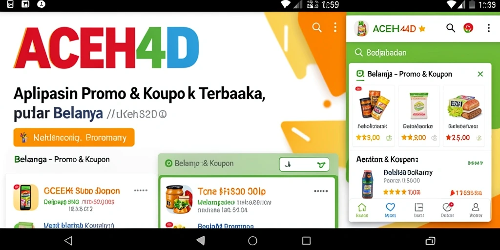 Antarmuka ACEH4D menampilkan berbagai penawaran menarik di aplikasi