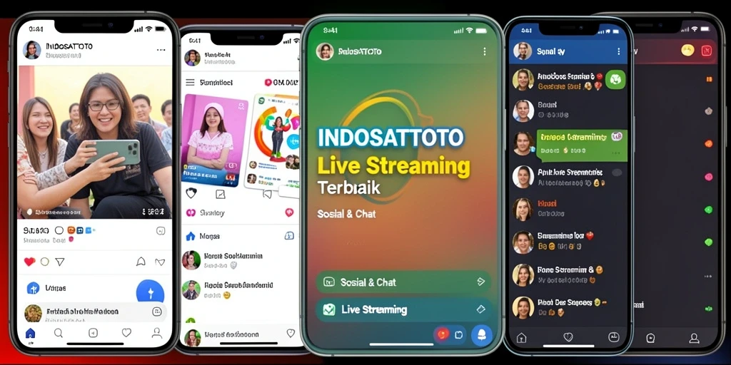 Antarmuka pengguna <strong>INDOSATTOTO</strong> yang intuitif untuk Live Streaming.
