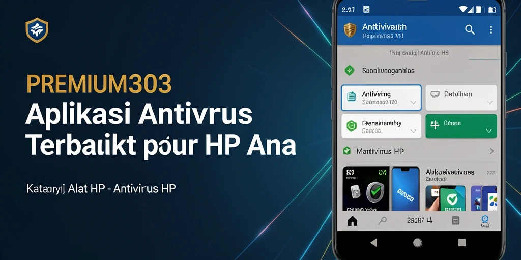 Antarmuka PREMIUM303 yang intuitif dan mudah digunakan.