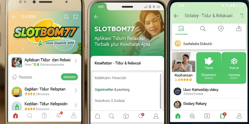 Tampilan antarmuka SLOTBOM77 yang menenangkan dan mudah digunakan.